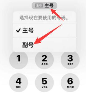 水富苹果14维修店分享iPhone 14 Pro Max使用副卡打电话的方法 