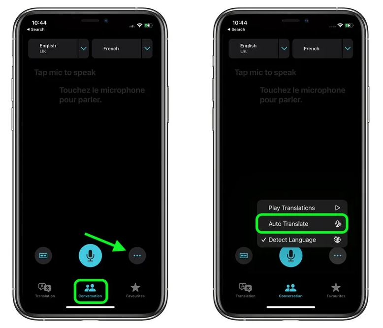 水富苹果手机维修分享iOS 15 “翻译” App 新改进 