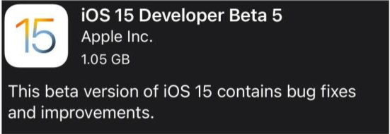 水富苹果手机维修分享如何升级到iOS15.0 beta5 