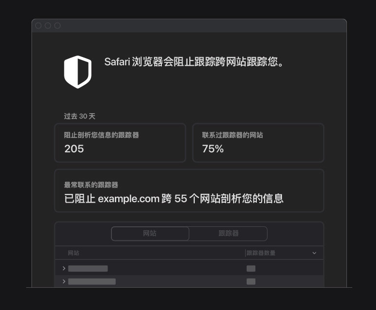 水富苹果手机维修分享如何在 Safari 浏览器中查看和打开隐私报告 